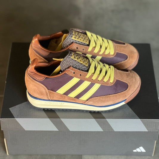 Adidas SL 72 Cafe y Amarillo | Dama