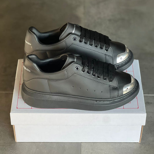 Alexander McQueen Negra Plateada | Hombre