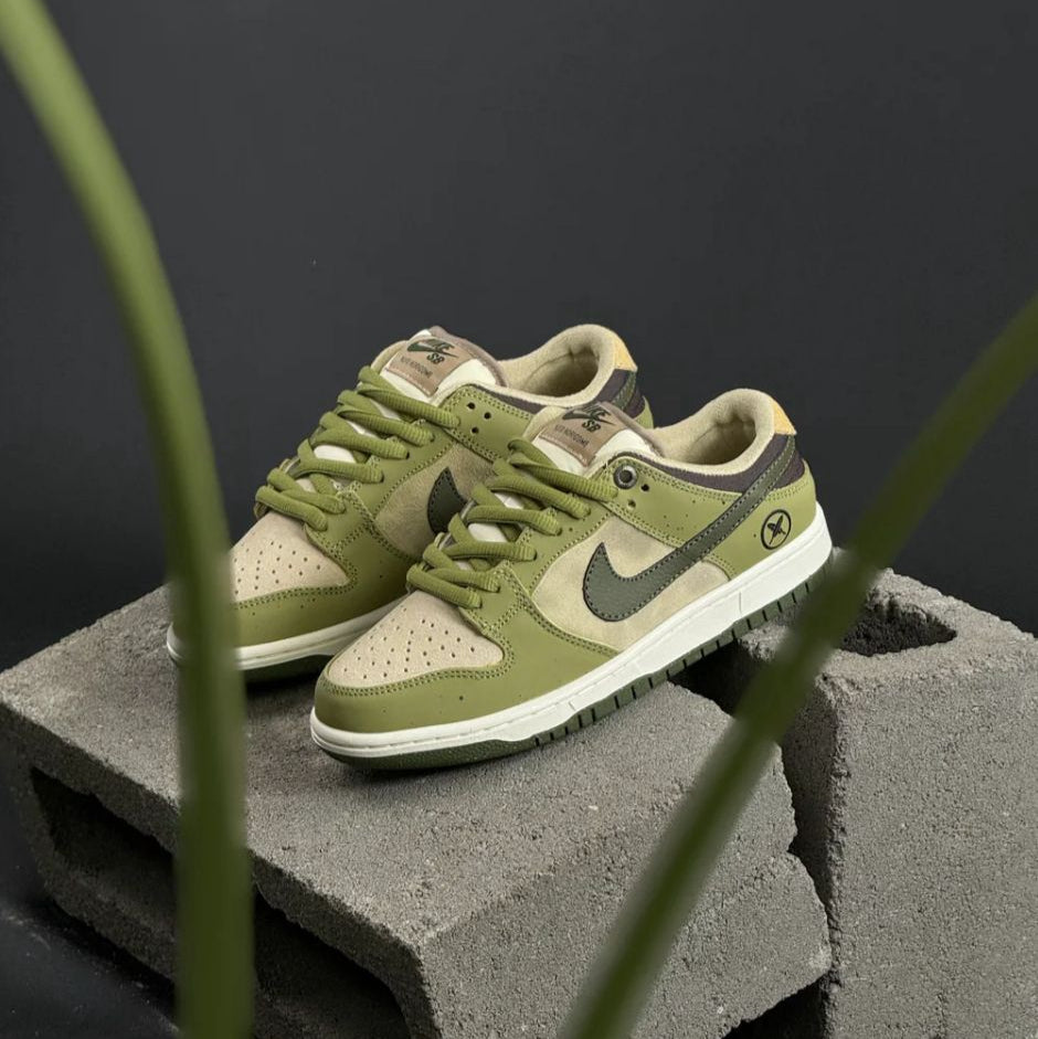Nike SB Dunk Pluma Verde | Hombre