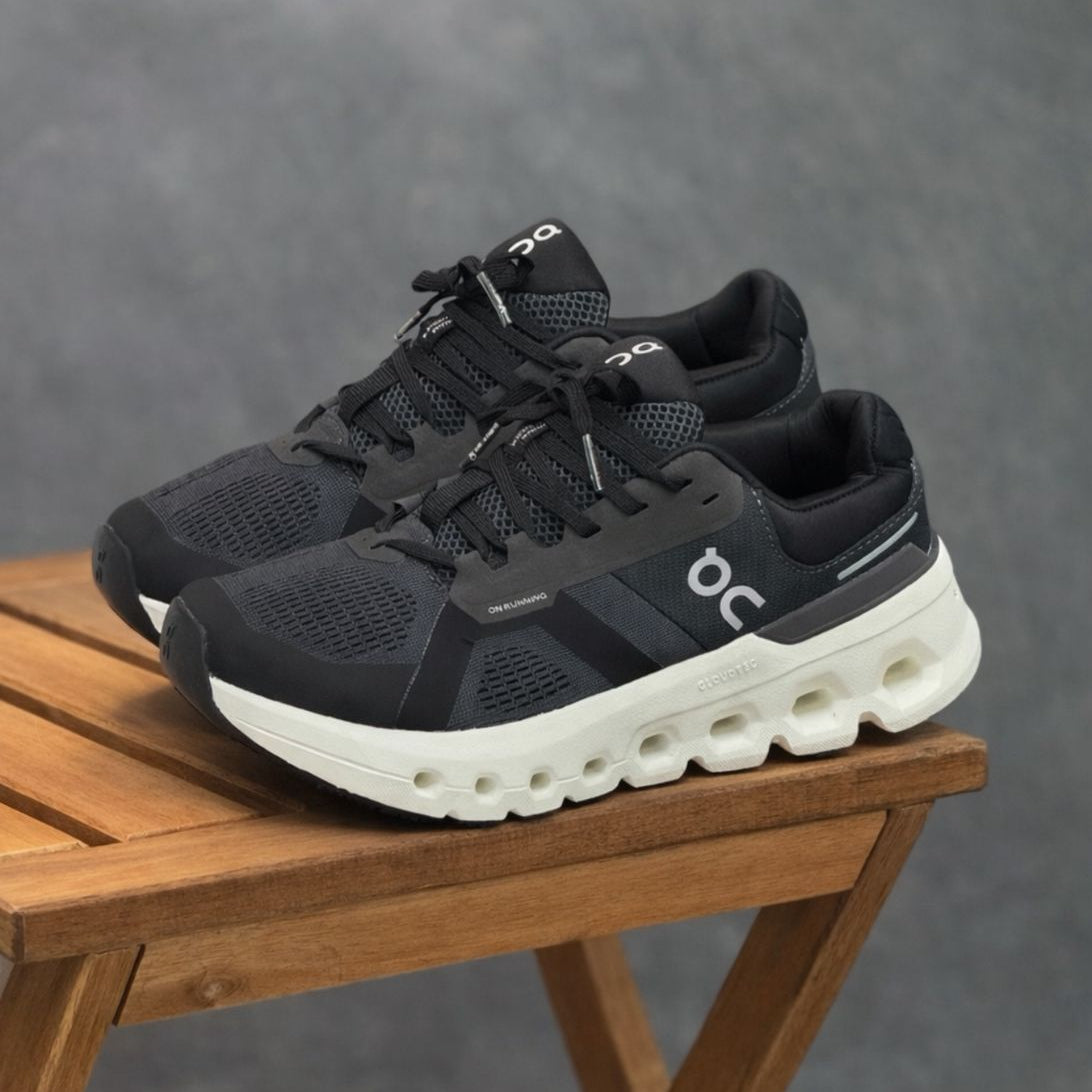 On Cloud Running Negra | Hombre y Dama