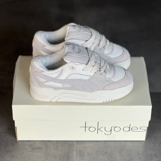 Puma Retro lux 180 Beige y Blanco | Hombre y Dama
