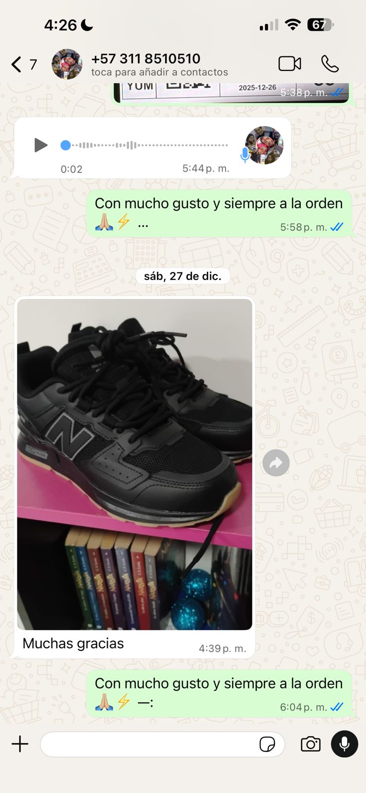 Cliente satisfecho