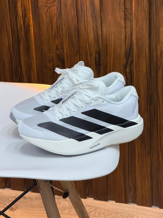 ADIDAS ADIZERO BLANCO NEGRO