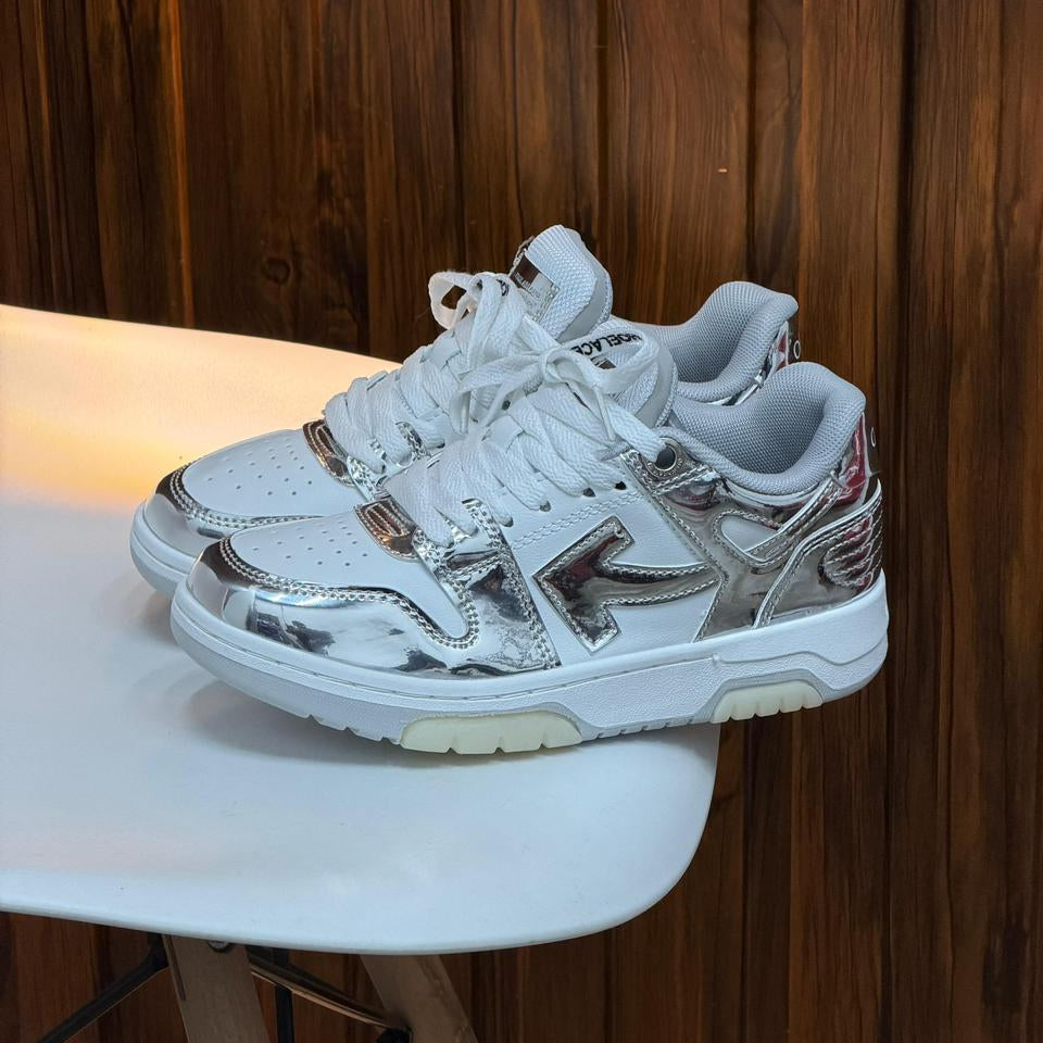 OFF White Blanca Plateada | Dama