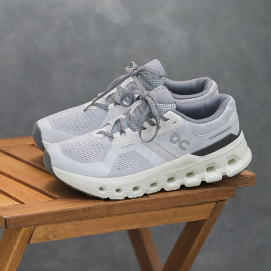 On Cloud Gris Blanca | Hombre y Dama