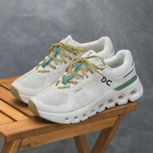 On Cloud Blancas cordon Amarillo | Dama