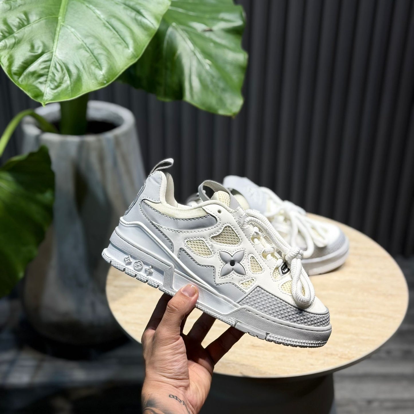 Louis Vuitton Skate Gris | Hombre