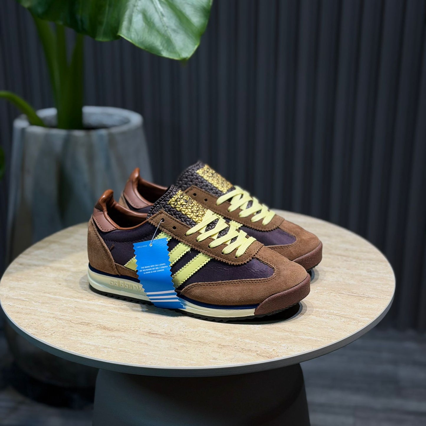 Adidas SL 72 Cafe y Amarillo | Dama