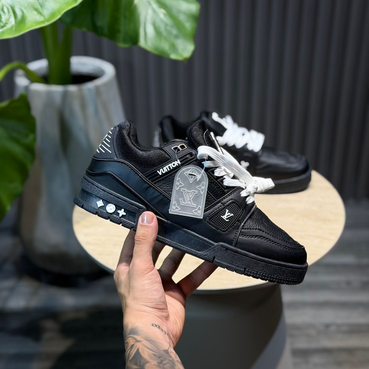 Louis Vuitton Trainer Negra | Hombre