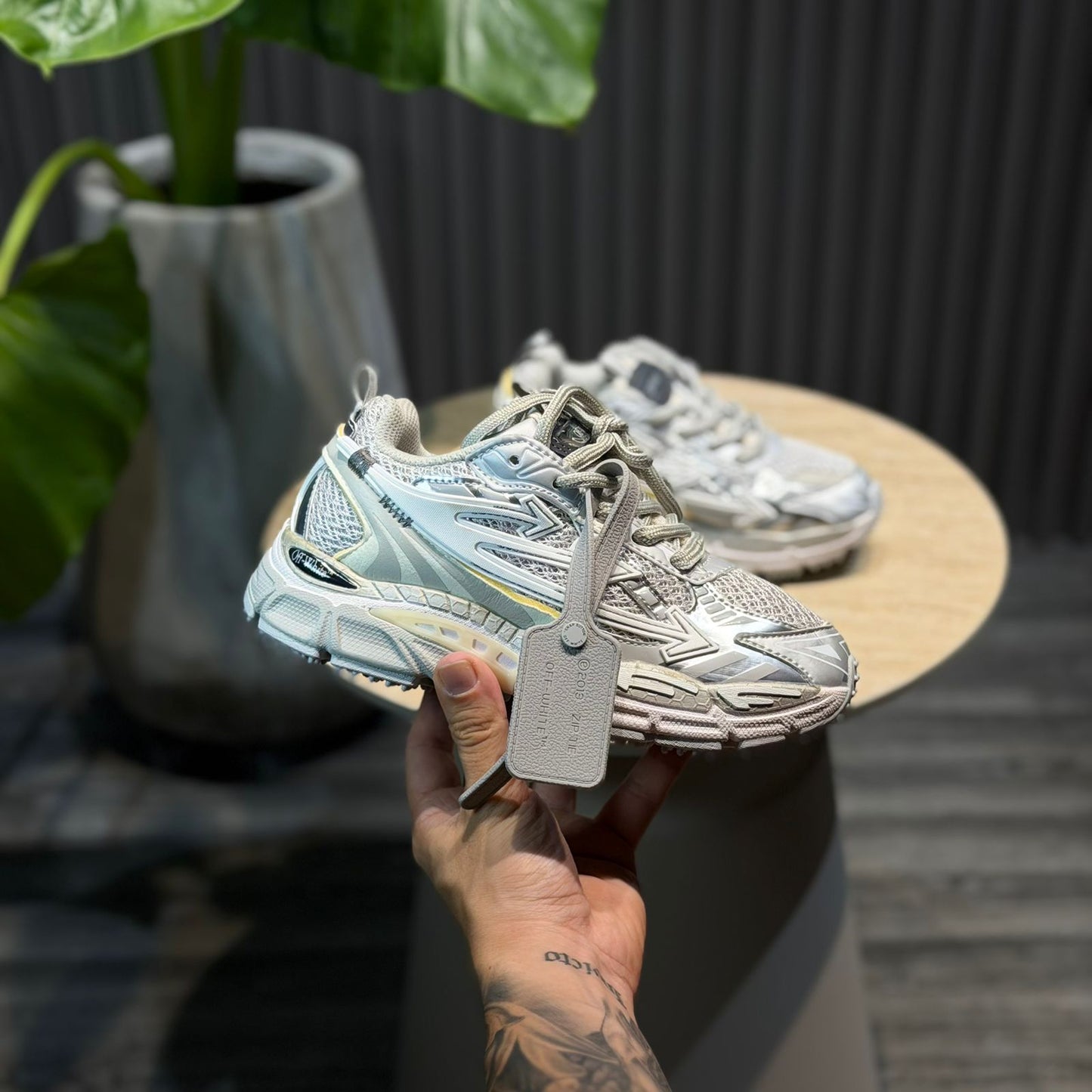 OFF White Virgil Plateada | Hombre y Dama