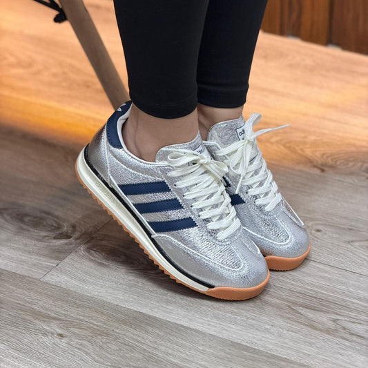 Adidas SL 72 Plateado | Dama